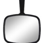 Black Hand Mirror Distortion Free