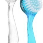 Manual Facial Scrub Brush Set with Caps