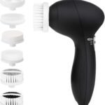 Six in One Facial Cleansing Brush Set with Replaceable Heads