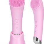 Facial Cleansing Brush with Vibration Levels and Heated Metal Head